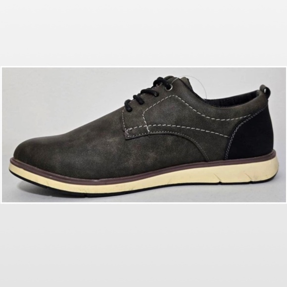 New Falls Creek Shoes Mens Size 8 Casual Gray Lace Up Oxford NWT main image 9